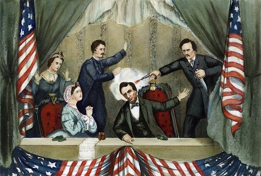 5.The Assassination of President Abraham Lincoln (1865)